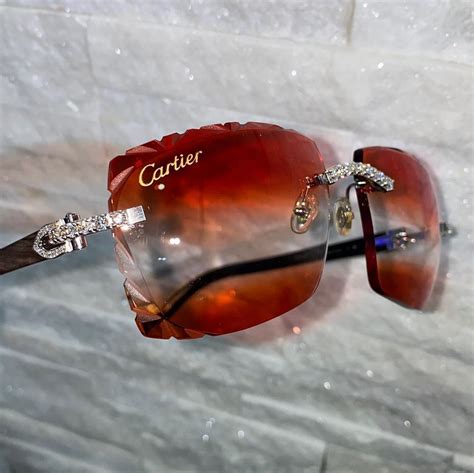 diamond cartier glasses cheap|clear cartier diamond cut glasses.